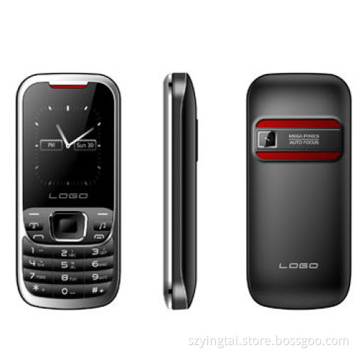 GSM Cellphones, Supports Dual-SIM Cards, FM Radio, 1.8-inch Color Screen